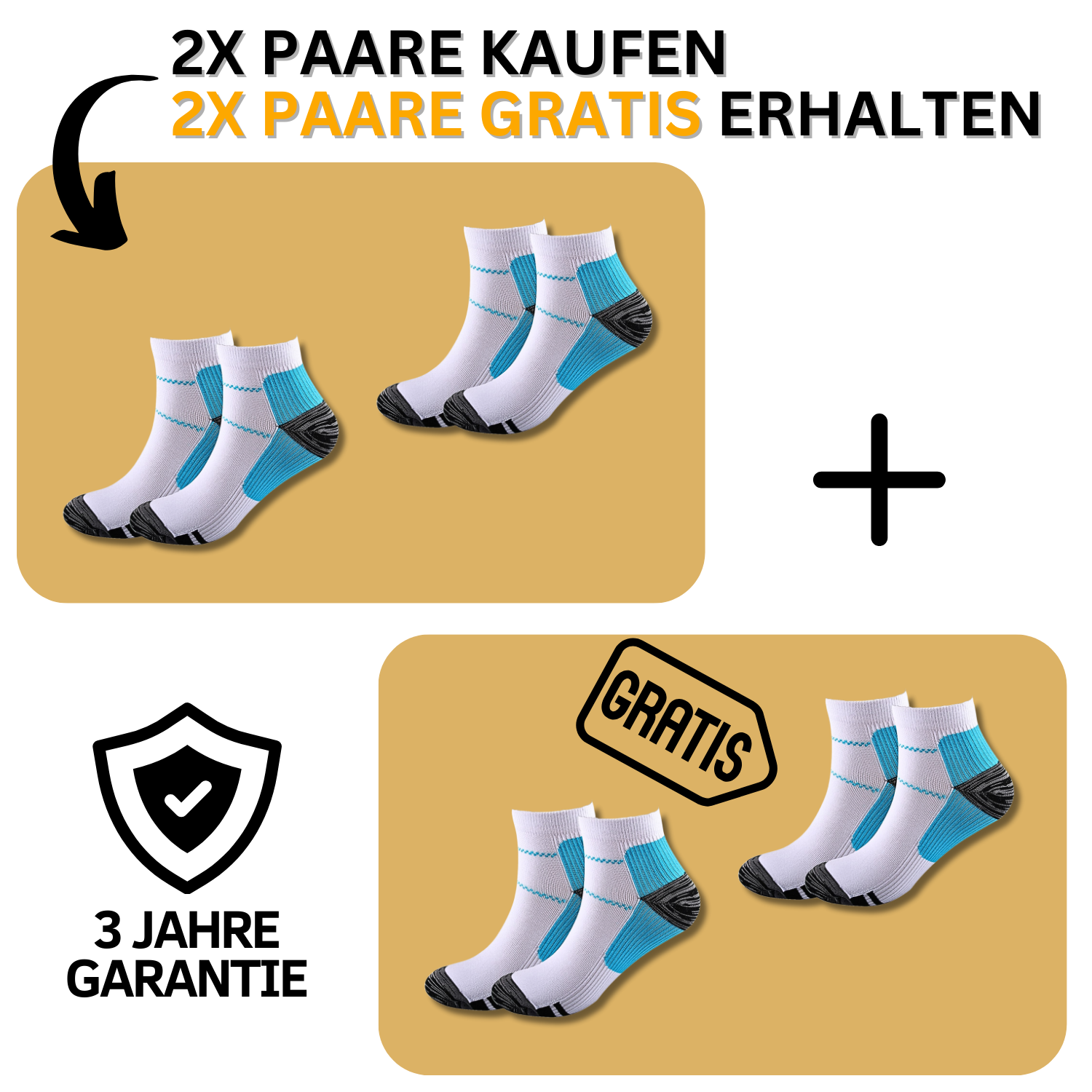 Tieberg™️ Energiesocken - Kompressionssocken