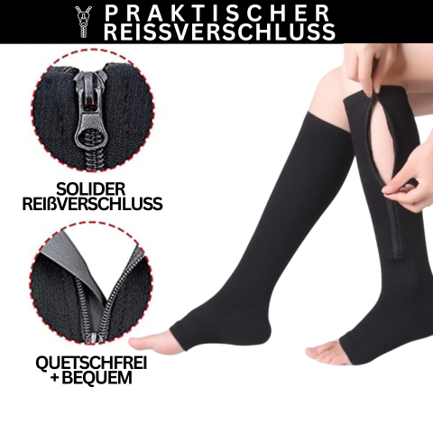 Tieberg™️ Orthozip - Orthopädische Kompressionsstrümpfe mit Reißverschluss