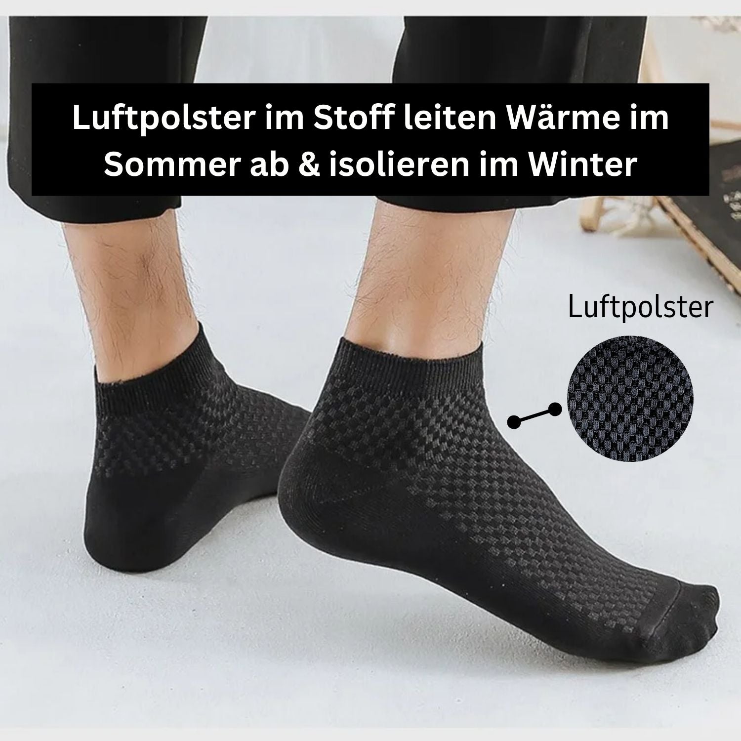 Tieberg™ Bambus Socken (Kurz)